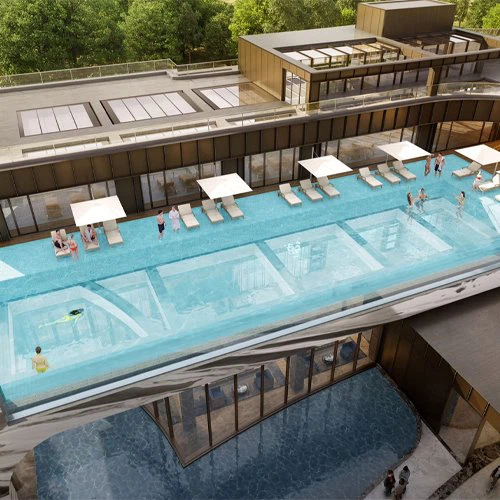 สระว่ายน้ำอินฟินิตี้กลางแจ้ง